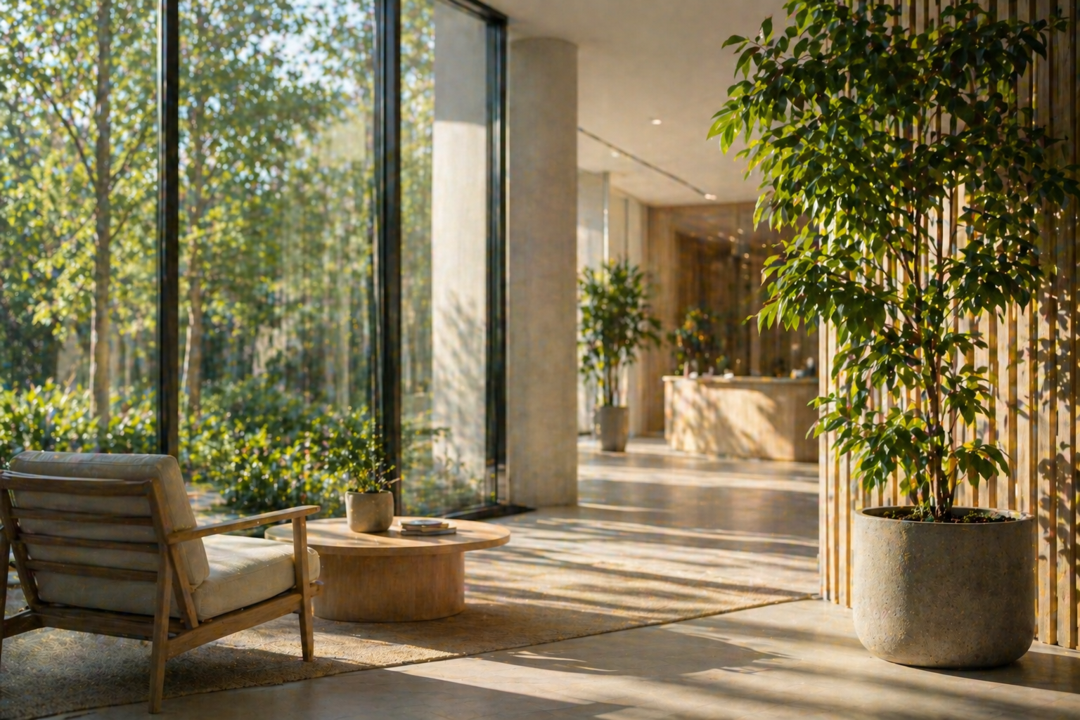 Modern inside building designed for better performance