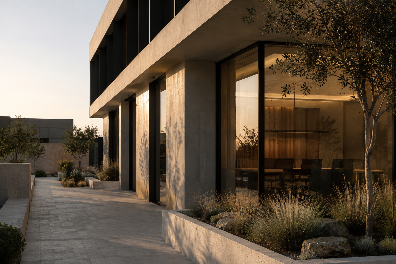 Contemporary Australian residential architecture with high-performance glazing deisnged for NCC DTS compliance